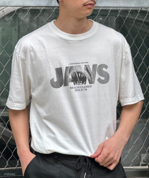 CIAOPANIC（チャオパニック）の「【ユニセックス】【Universalcollection/ユニバーサルコレクション】映画Tシャツ(ホワイト)（Tシャツ/カットソー・レディース・ホワイト系その他/オフホワイト/ベージュ/ホワイト/ベージュ系その他6/ベージュ系その他5/ベージュ系その他4/ベージュ系その他3/ベージュ系その他2/ホワイト系その他3/ホワイト系その他2/ライトベージュ/ベージュ系その他/グレー/チャコールグレー/グレー系その他6/グレー系その他/ブラウン系その他/ライトグレー/グレー系その他7/ブラウン/ダークグレー/グレー系その他2/グレー系その他3/グレー系その他4/グレー系その他5・XL）」の19枚目の写真