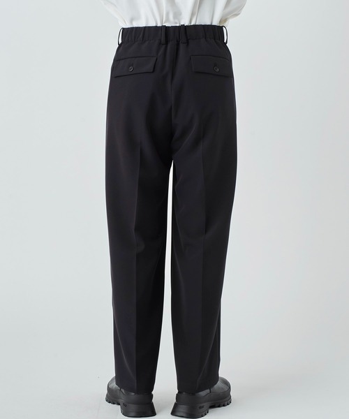 別注 Slacks(1 BLACK): ETHOSENS: MENS｜ STUDIOUS ONLINE公式