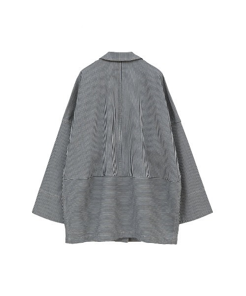 CLANE(クラネ)の「CLANE/クラネ/DENIM OVER JACKET(デニムジャケット・レディース・その他/インディゴブルー・1)」の10枚目の写真