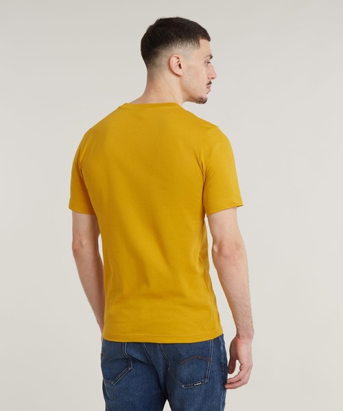 G-STAR（ジースター）の「SUNRISE SLIM T-SHIRT/グラフィックプリントT（Tシャツ/カットソー・メンズ・ライトブルー/ホワイト/イエロー系その他・SMALL/MEDIUM/LARGE/X-SMALL/X-LARGE）」の16枚目の写真