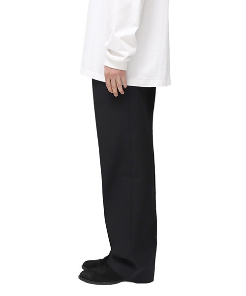 Kaptain Sunshine（キャプテン サンシャイン）の「KAPTAIN SUNSHINE / キャプテンサンシャイン：2Pleats Trousers：KS23FPT04[NOA]（スラックス・メンズ・ブラック・32）」の8枚目の写真