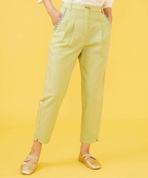 テンセルリネン テーパードパンツ