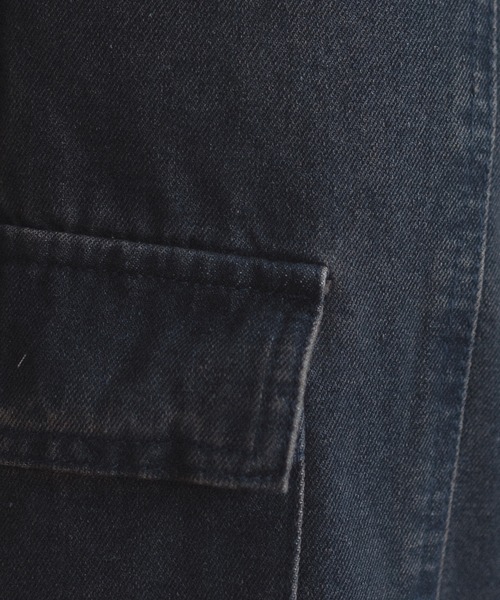 epnok（エプノック）の「バギーワイドカーゴフレアデニム（デニムパンツ・メンズ・ブラック系その他/グレイッシュブルー/ダークブルー/ライトインディゴブルー・SMALL/MEDIUM/LARGE）」の19枚目の写真