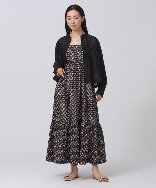 GALLEST(ギャレスト)の「◆シアークロップドシャツ(シャツ/ブラウス・レディース・ホワイト/ブラック/パープル/オレンジ系・38)」の20枚目の写真