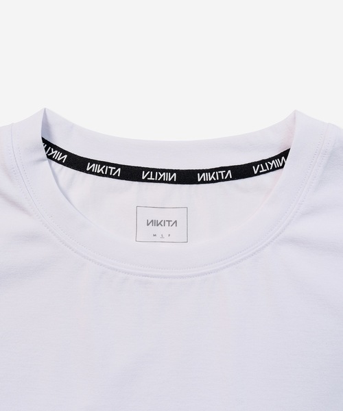 NIKITA(ニキータ)の「【NIKITA/ニキータ】レディースクロップドTシャツ UPF50+ N DRT CROPPED SS TEE(Tシャツ/カットソー・レディース・ホワイト/ブルー/ブラック・LARGE/MEDIUM)」の6枚目の写真