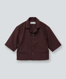 【SET UP】STITCH SHORT SHIRT
