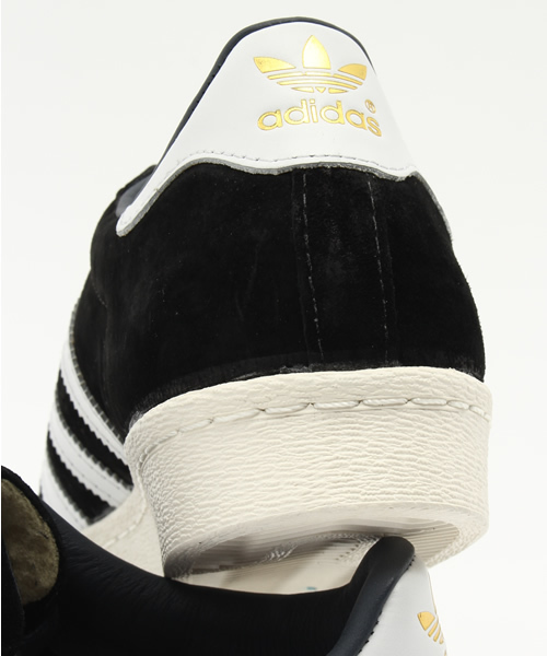 adidas（アディダス）の「【Ciaopanic】【adidas】　SuperStar80sdlxSuede（スニーカー・レディース・ブラック・24.5cm/22.5cm/23.5cm）」の2枚目の写真