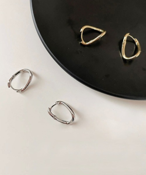 【Ryo Ran】fua casaピアス　ペア YAOCHENシリーズ】☆耳飾り☆ 2color ピアス フープピアス ペア