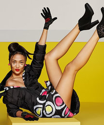 Desigual | 「Desigual/デシグアル」カラフルドット柄ダウンジャケット(ダウンジャケット/コート)