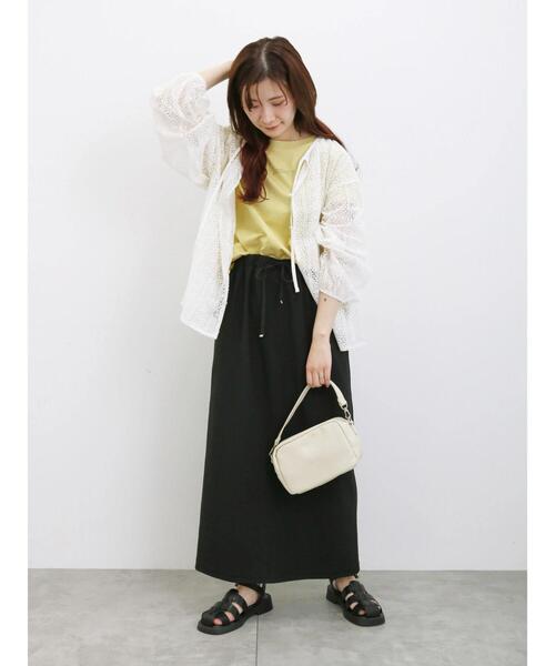 Samansa Mos2 blue（サマンサモスモスブルー）の「厚底グルカサンダル（ドレスシューズ・レディース・ブラック/オフホワイト・L/M）」の9枚目の写真