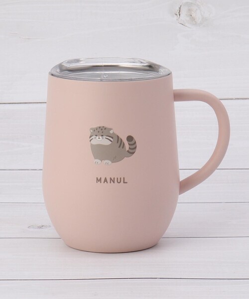 one'sterrace（ワンズテラス）の「◆レアアニマル ステンレスマグ（グラス/マグカップ/タンブラー・レディース・サックスブルー系8/ピンク系1・99）」の2枚目の写真