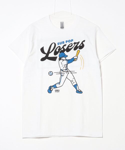 SUB POP(サブポップ)の「S/S PRINT TEE "LOSERS" / ショートスリーブ プリント ティー "ルーザーズ”(Tシャツ/カットソー・メンズ・ホワイト・MEDIUM/SMALL/X-LARGE/LARGE)」の3枚目の写真