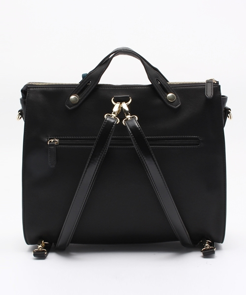 PAPILLONNER（パピヨネ）の「【WEB限定価格】スクエアボストンリュック（バックパック/リュック・レディース・ベージュ/ブラック/ボルドー・FREE）」の17枚目の写真