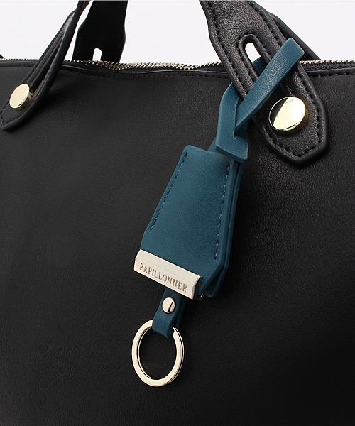 PAPILLONNER（パピヨネ）の「【WEB限定価格】スクエアボストンリュック（バックパック/リュック・レディース・ベージュ/ブラック/ボルドー・FREE）」の7枚目の写真