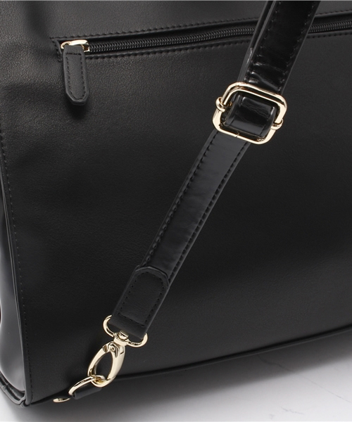 PAPILLONNER（パピヨネ）の「【WEB限定価格】スクエアボストンリュック（バックパック/リュック・レディース・ベージュ/ブラック/ボルドー・FREE）」の9枚目の写真