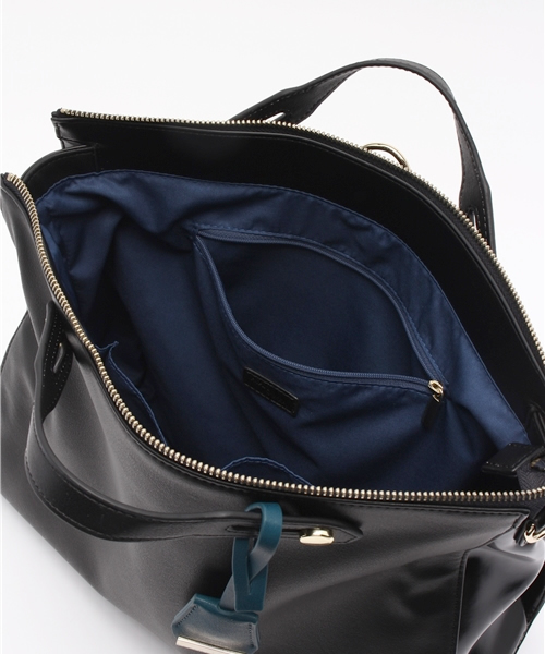 PAPILLONNER（パピヨネ）の「【WEB限定価格】スクエアボストンリュック（バックパック/リュック・レディース・ベージュ/ブラック/ボルドー・FREE）」の12枚目の写真