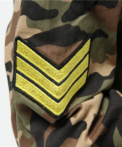 WEGO（ウィゴー）の「WEGO/ミリタリーシャツ（シャツ/ブラウス・レディース・カーキ/その他1・FREE）」の12枚目の写真