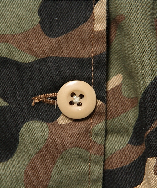 WEGO（ウィゴー）の「WEGO/ミリタリーシャツ（シャツ/ブラウス・レディース・カーキ/その他1・FREE）」の13枚目の写真