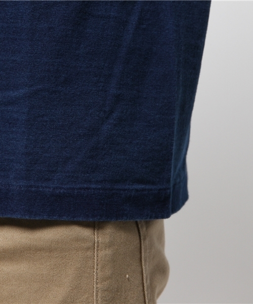 Denime（ドゥニーム）の「INDIGO DYE PK TEE（Tシャツ/カットソー・メンズ・インディゴブルー・MEDIUM/SMALL/LARGE）」の9枚目の写真