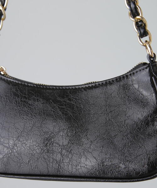 FREE'S MART（フリーズマート）の「◆ベーシックカーブバッグ（トートバッグ・レディース・ブラック/ベージュ・ﾌﾘ-）」の6枚目の写真