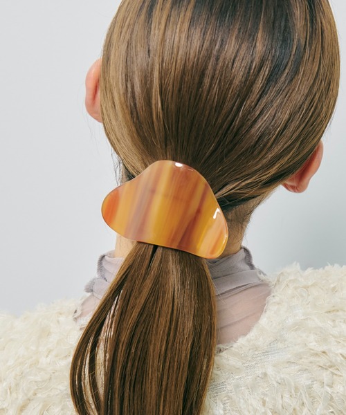 セール】ニュアンス トライアングル アセチ ヘアー クリップ