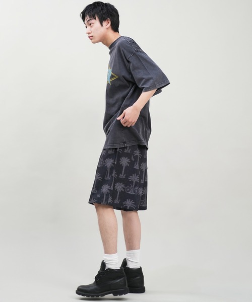 【ムラサキスポーツ限定】THRASHER/スラッシャー 半袖Tシャツ ブランドロゴ ピグメント加工 THMM-24SMSST01（Tシャツ/カットソー）｜THRASHER（スラッシャー）