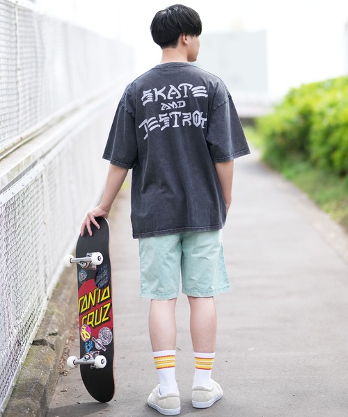 セール】【ムラサキスポーツ限定】THRASHER/スラッシャー 半袖Tシャツ