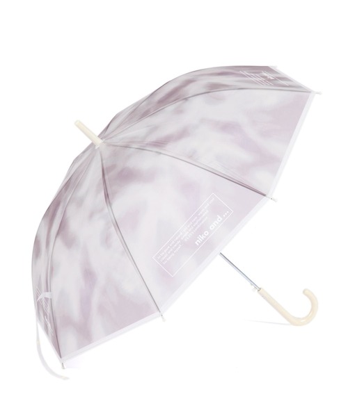 niko and...（ニコアンド）の「オリジナルタイダイ柄ビニール傘（長傘・レディース・ベージュ/ブルー・0）」の17枚目の写真