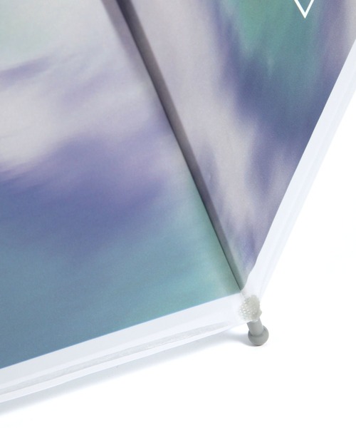 niko and...（ニコアンド）の「オリジナルタイダイ柄ビニール傘（長傘・レディース・ベージュ/ブルー・0）」の6枚目の写真