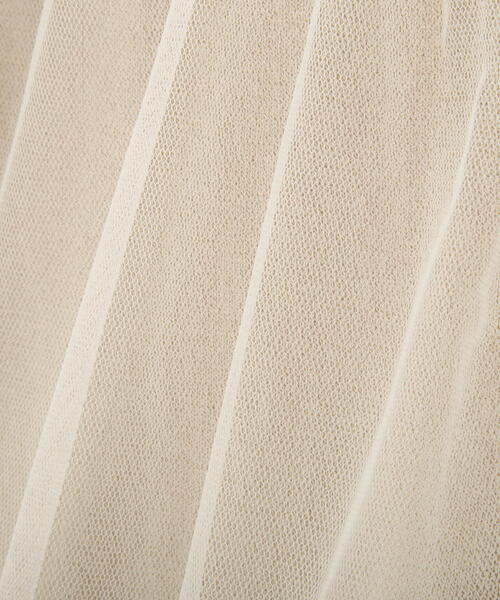 FREE'S MART（フリーズマート）の「◆前後2WAYチュールレイヤードノースリーブニット（ベスト・レディース・ブラック/グレー/ホワイト・FREE）」の17枚目の写真