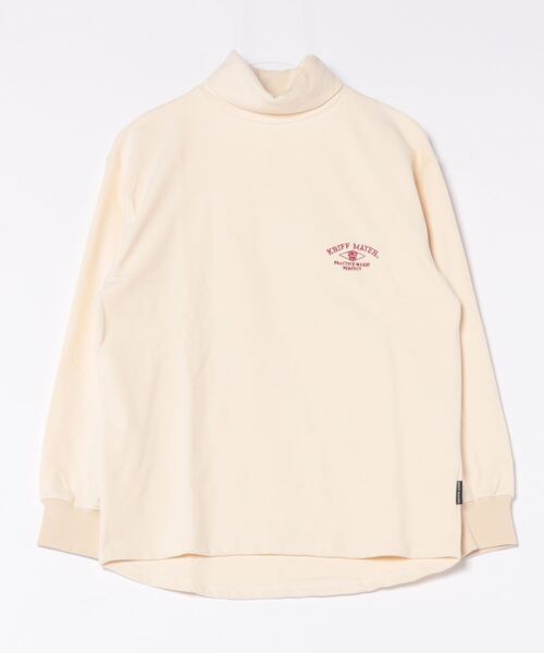 KRIFF MAYER Lady's Collection(クリフメイヤーレディースコレクション)の「もちのびタートルネックロンT(Tシャツ/カットソー・レディース・ブルーグリーン/ブラック/グレー/ナチュラル/カラフル/ブラウン・LARGE/MEDIUM)」の21枚目の写真