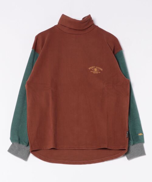 KRIFF MAYER Lady's Collection(クリフメイヤーレディースコレクション)の「もちのびタートルネックロンT(Tシャツ/カットソー・レディース・ブルーグリーン/ブラック/グレー/ナチュラル/カラフル/ブラウン・LARGE/MEDIUM)」の8枚目の写真