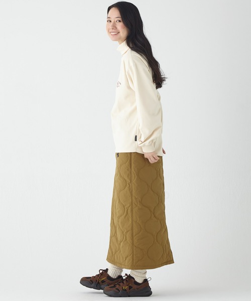 KRIFF MAYER Lady's Collection(クリフメイヤーレディースコレクション)の「もちのびタートルネックロンT(Tシャツ/カットソー・レディース・ブルーグリーン/ブラック/グレー/ナチュラル/カラフル/ブラウン・LARGE/MEDIUM)」の17枚目の写真