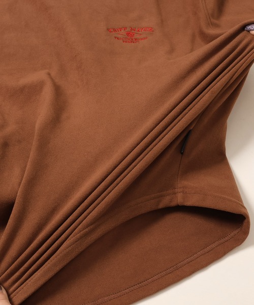 KRIFF MAYER Lady's Collection(クリフメイヤーレディースコレクション)の「もちのびタートルネックロンT(Tシャツ/カットソー・レディース・ブルーグリーン/ブラック/グレー/ナチュラル/カラフル/ブラウン・LARGE/MEDIUM)」の14枚目の写真