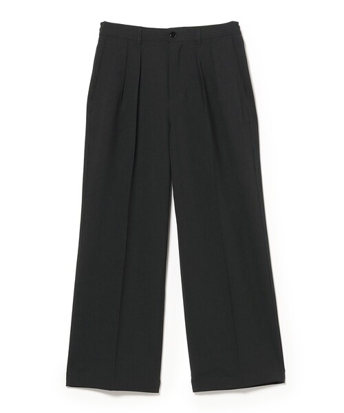 BEAMS(ビームス)の「ワイドストレート 2プリーツ スラックス(スラックス・メンズ・ブラック/グレー/ネイビー/その他・L/M/S/XL)」の4枚目の写真