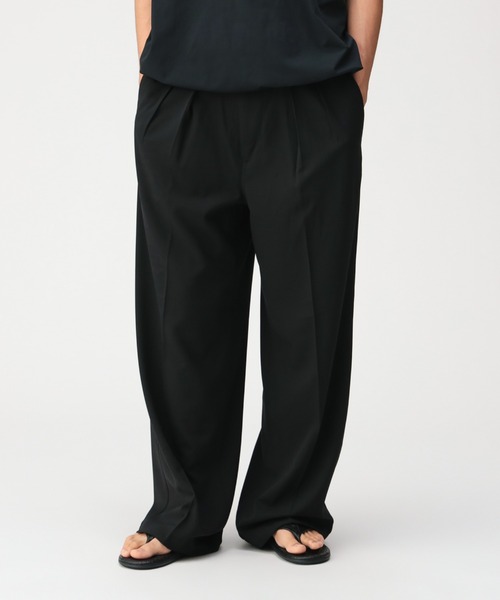 BEAMS（ビームス）の「ワイドストレート 2プリーツ  スラックス（スラックス・メンズ・ブラック/グレー/ネイビー/その他・L/M/S/XL）」の8枚目の写真