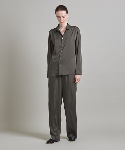 LOEFF(ロエフ)の「<LOEFF>フリュイド パンツ(その他パンツ・レディース・ダークブラウン/ダークグレー・0/1)」の7枚目の写真