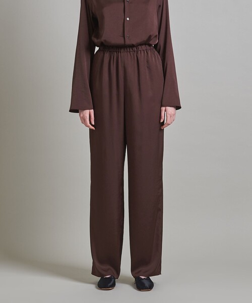 LOEFF(ロエフ)の「<LOEFF>フリュイド パンツ(その他パンツ・レディース・ダークブラウン/ダークグレー・0/1)」の8枚目の写真
