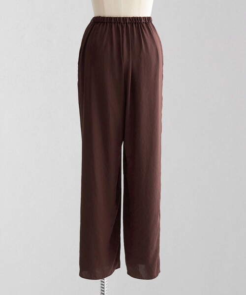 LOEFF(ロエフ)の「<LOEFF>フリュイド パンツ(その他パンツ・レディース・ダークブラウン/ダークグレー・0/1)」の19枚目の写真