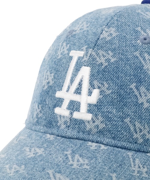 ニューエラキッズ キャップ MLB デニムモノグラム（キャップ