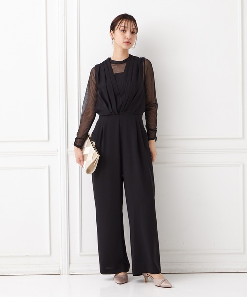 AIMER（エメ）の「プチハイネックラメトップス（Tシャツ/カットソー・レディース・ブラック・LARGE/MEDIUM）」の3枚目の写真