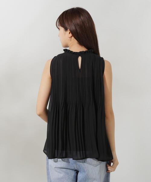 PROPORTION BODY DRESSING（プロポーションボディドレッシング）の「プリーツブラウス / 1214210705（シャツ/ブラウス・レディース・ブラック/グレー/ピンク・FREE）」の22枚目の写真