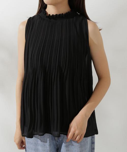 PROPORTION BODY DRESSING（プロポーションボディドレッシング）の「プリーツブラウス / 1214210705（シャツ/ブラウス・レディース・ブラック/グレー/ピンク・FREE）」の21枚目の写真