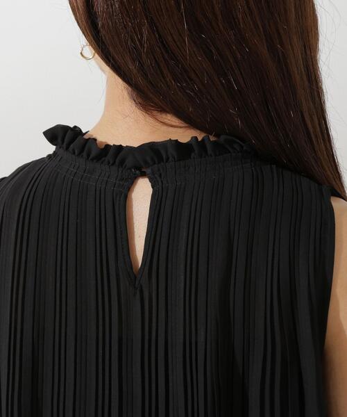 PROPORTION BODY DRESSING（プロポーションボディドレッシング）の「プリーツブラウス / 1214210705（シャツ/ブラウス・レディース・ブラック/グレー/ピンク・FREE）」の20枚目の写真