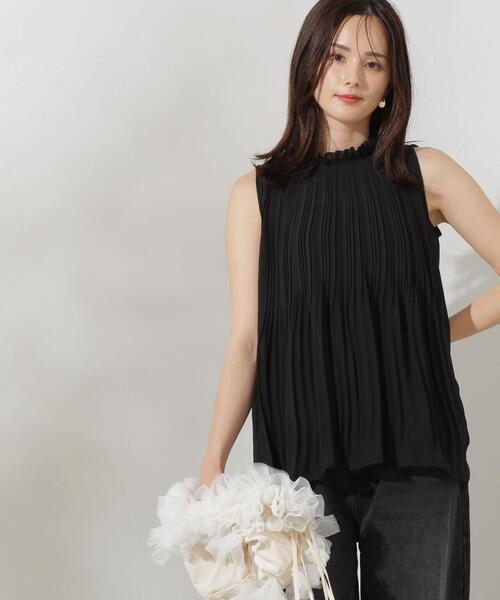 PROPORTION BODY DRESSING（プロポーションボディドレッシング）の「プリーツブラウス / 1214210705（シャツ/ブラウス・レディース・ブラック/グレー/ピンク・FREE）」の19枚目の写真