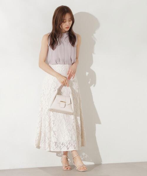 PROPORTION BODY DRESSING（プロポーションボディドレッシング）の「プリーツブラウス / 1214210705（シャツ/ブラウス・レディース・ブラック/グレー/ピンク・FREE）」の11枚目の写真