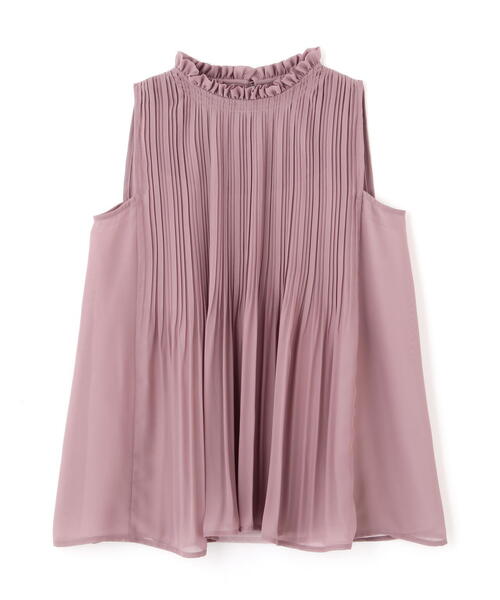 PROPORTION BODY DRESSING（プロポーションボディドレッシング）の「プリーツブラウス / 1214210705（シャツ/ブラウス・レディース・ブラック/グレー/ピンク・FREE）」の9枚目の写真