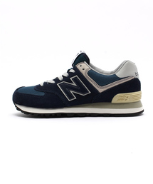 NEW BALANCE | レディースサイズ ニューバランス グレー ネイビー new balance ML574 VG/VN(スニーカー)