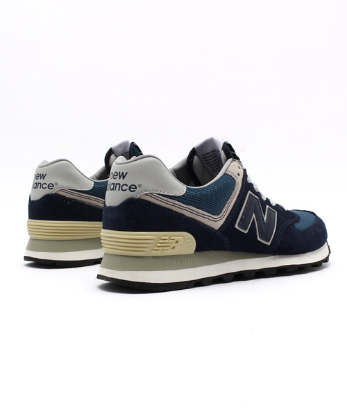 NEW BALANCE（ニューバランス）の「レディースサイズ ニューバランス グレー ネイビー new balance ML574 VG/VN（スニーカー・レディース・グレー/ネイビー・23.5cm/23cm/24.5cm/24cm）」の5枚目の写真