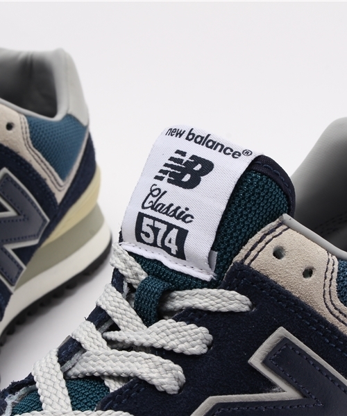 NEW BALANCE（ニューバランス）の「レディースサイズ ニューバランス グレー ネイビー new balance ML574 VG/VN（スニーカー・レディース・グレー/ネイビー・23.5cm/23cm/24.5cm/24cm）」の6枚目の写真